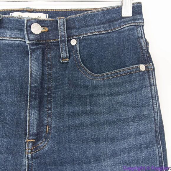 NEW‎ Madewell 10" High-Rise Skinny Jeans in Marengo Wash: Instacozy Edition, 27 - Picture 14 of 15